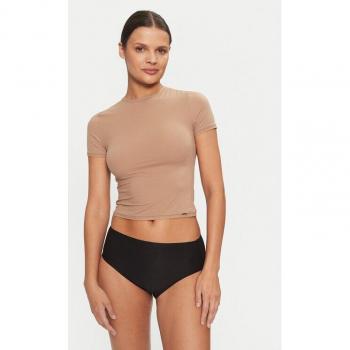 Braunes Slim Fit T-Shirt Noa von Dorina