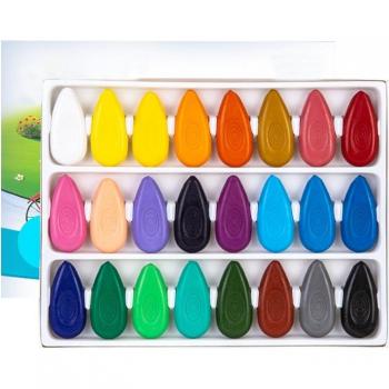 24 Colors Toddler Drawing Crayons