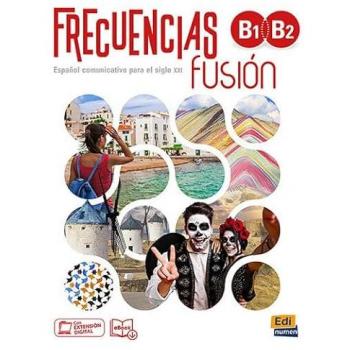Libro Frecuencias fusión B1+B2 alumno VV.AA. EDINUMEN Tapa blanda