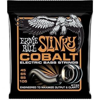 2010s Ernie Ball 2733 Cobalt Hybrid Slinky Electric Bass Strin...