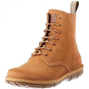 Elegante Stiefelette MISANO 1732 für Damen, braunes Leder, Größe 38
