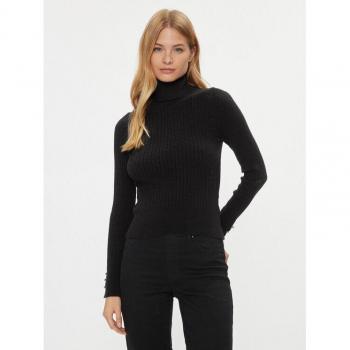 ONLY Basic Rollkragenpullover 15306928 Schwarz Regular Fit