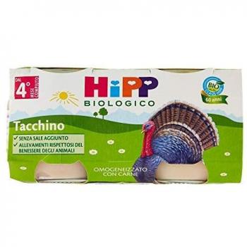 HIPP BIO OMOGENEIZZATO TACCHINO 2X80 GR