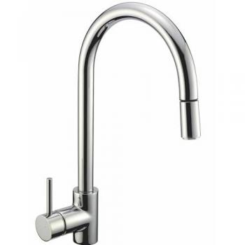 Apell Rubinetto Miscelatore Cucina Doccetta Estraibile AP7790CR Cromato