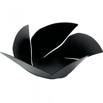 Alessi Twist Again OD02/29 B – Epoxidharzlackierte schwarze Edelstahlschale
