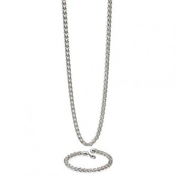 Fred Bennett Sterling Silver Spiga Link Bracelet