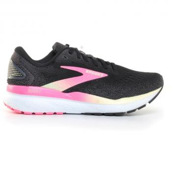 Scarpe Brooks Ghost 16 Medium nero fucsia donna