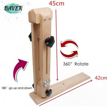 BAVER Erweiterte Nähtischklemme für Leder