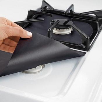 Reusable Glass Fiber Oven Liner and Burner Covers