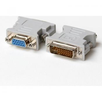 Adaptador DVI-I a VGA Macho-Hembra