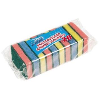 RainbowRinse 20‑Count Colorful Wash Sponges