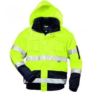Gilet de signalisation polaire Siegfried Taille M Jaune/Marine