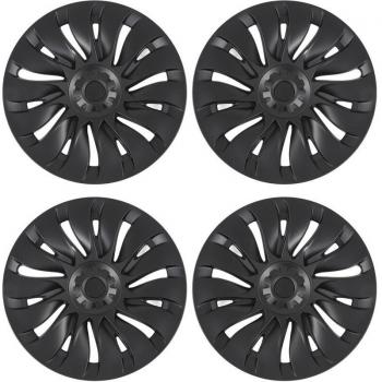 Protezione Cerchio 19” Tesla – 4 Copri Neri Opachi