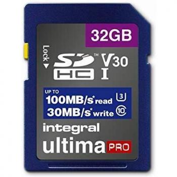 Integral 32GB SD Card Class 10 V30 UHS-I
