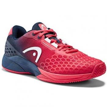 Head Herren Tennis‑Schuh Revolt Pro 3.0 Clay – Rot/Dunkelblau, Größe 42,5 EU