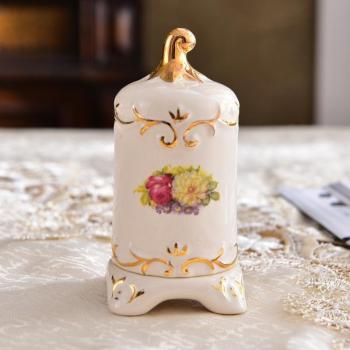 Ceramic Toothpick and Swab Holder