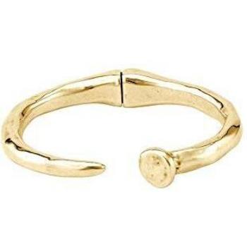 Pulsera rígida San Valentín de UNO de 50 bañada en oro de 18k
