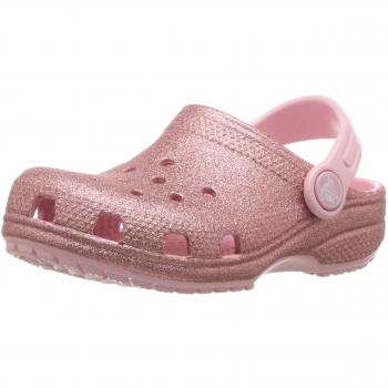 Crocs Kinder Glitter Clog 205441 Blossom – Schuhgröße 28-29