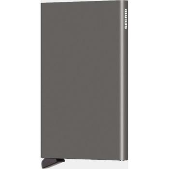 Tarjetero de Aluminio Secrid en Gris Earth