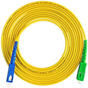 Puente de fibra SC/APC, conector de un solo núcleo