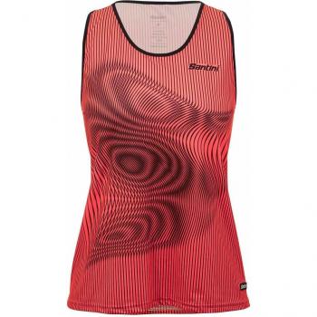 Maillot Rosa Granatina Mujer Vortex Sin Mangas XS