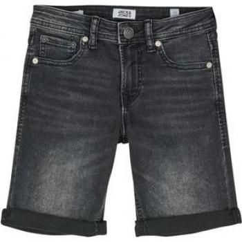 Jack&Jones Junior Jeansshorts 12230494 Schwarz Regular Fit 164 male
