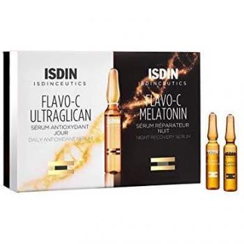 ISDIN Isdinceutics Pack jour et nuit Flavo-C Ultraglican + Flavo-C Melatonin