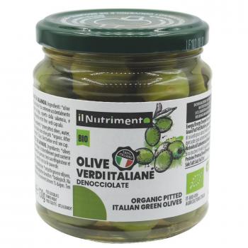 Aceitunas verdes italianas sin hueso en salmuera 280 g