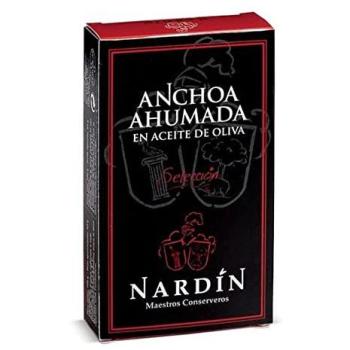 Paquete de 2 Anchoas Nardin: Aceite de Oliva Ahumado