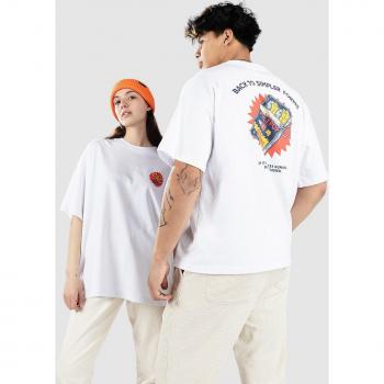 Polypop Mensch Sardinen T-Shirt Weiß S Unisex
