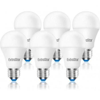 Set de 6 Bombillas LED E27 10W Luz Cálida