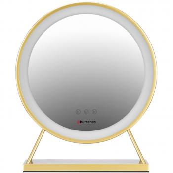 Humanas, Specchio cosmetico Lustro HS-HM04 con luce LED Ø 40 cm