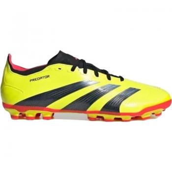 Botas de fútbol Predator League L de adidas en fluor y negro para césped artificial