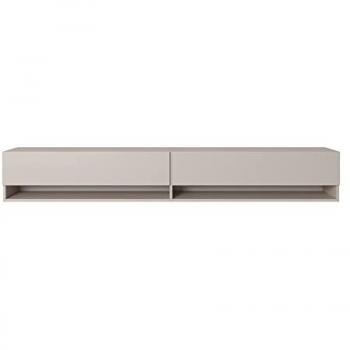 Selsey Mirrgo Mobile TV 200 cm Taupe Sospeso