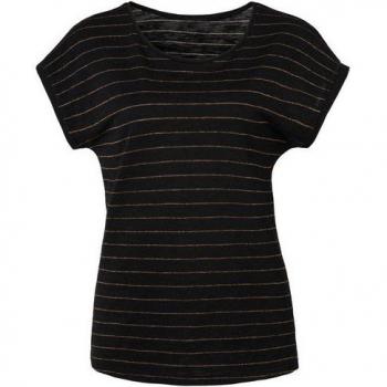 Vivance Elegantes Shirt mit kupferfarbenen Streifen