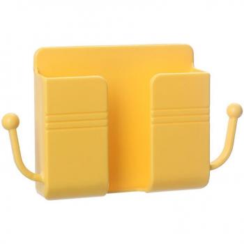 Support mural multifonction jaune pour bureau