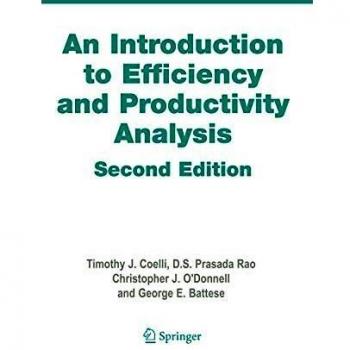An Introduction to Efficiency and Productivity Analysis