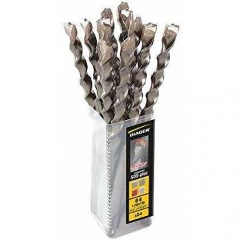 Punte SDS Plus Twister 12x – Cemento 108L Ø10, Lunghezza Totale 160