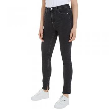Calvin Klein Jeans Schwarze Skinny-Jeans mit hohem Bund