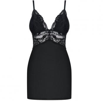 Obsessive 810 Chemise in Schwarz