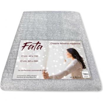 Paño Par de Cortina Cristal Blanca 60x240 cm – Mil Hilos