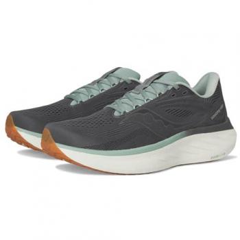 Zapatillas Grises Saucony para Hombre, Comodidad Diaria y Diseño Versátil