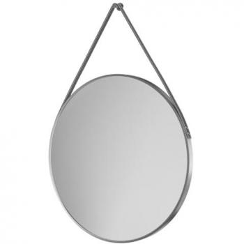 Oakmount 800 mm Glass Mirror, Chrome Frame & Silver Strap – Wholesale Domestic