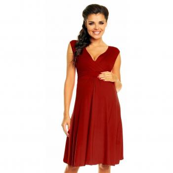Robe de Grossesse Sans Manches Zeta Ville 256c (Cramoisi, EU 42, XL)