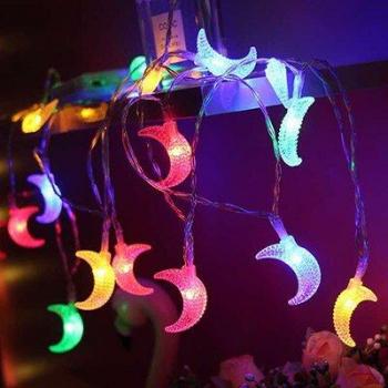 Luces LED en Forma de Luna Festiva