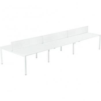 Bureau PAPERFLOW easyDesk blanc 480 cm