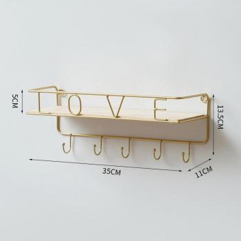 Home Decor Metal Shelf Hook