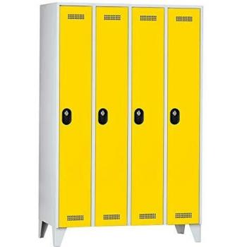 Armadietto Wolf Köln 4 scomparti grigio