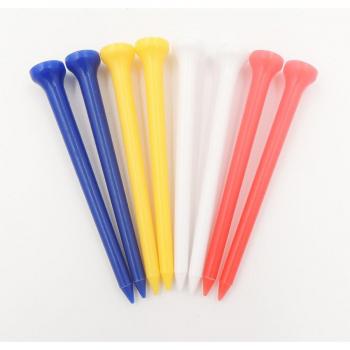 Assorted Color Plastic Golf Tees