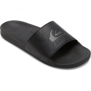 Nubuck Rivi Slide Sandali Nero Quiksilver